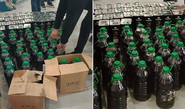 Fuarda skandal görüntüler: Ekipler el koydu