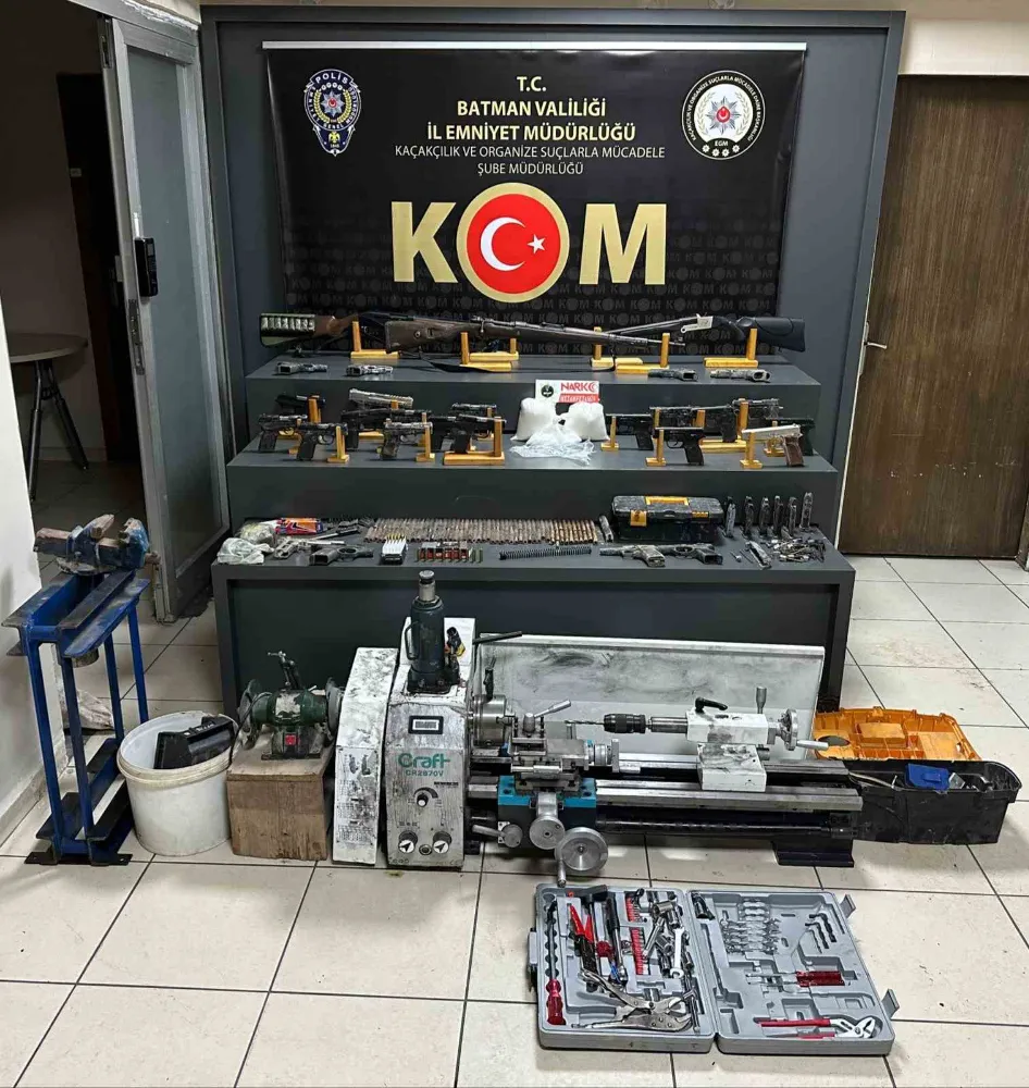 Silah kaçakçılığı operasyonu: 2 gözaltı