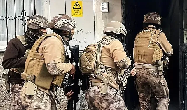 Urfa dahil 14 ilde 'Kıskaç-6' operasyonu