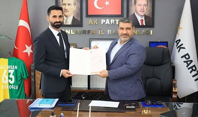 AK Parti Akçakale İlçe Başkanı belli oldu