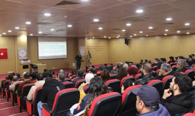 Sağlık çalışanlarına KBRN eğitimi
