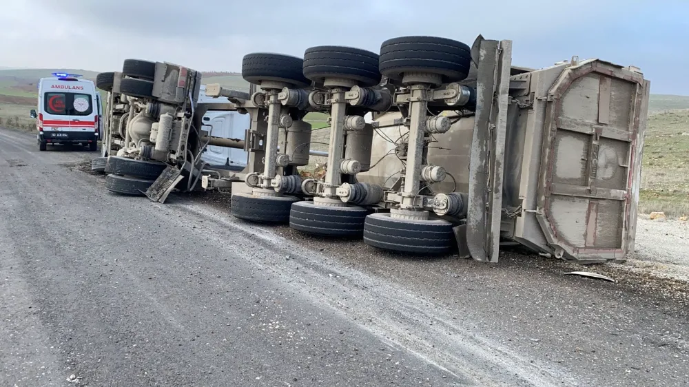 Suruç "Ölüm Yolu"nda bir kaza daha