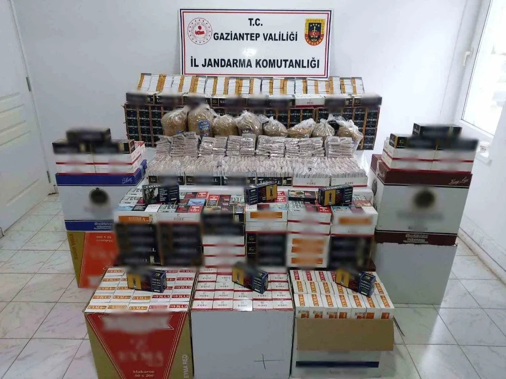 575 bin TL değerinde kaçak malzeme ele geçirildi