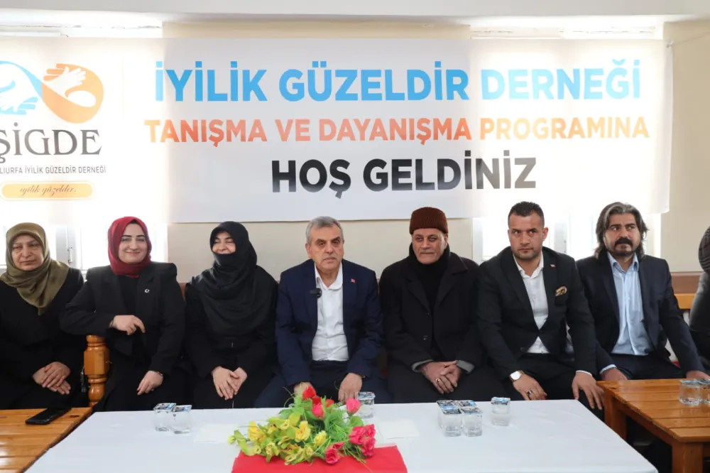 İYİLİK GÜZELDİR DERNEĞİNDEN BAŞKAN BEYAZGÜL’E TAM DESTEK