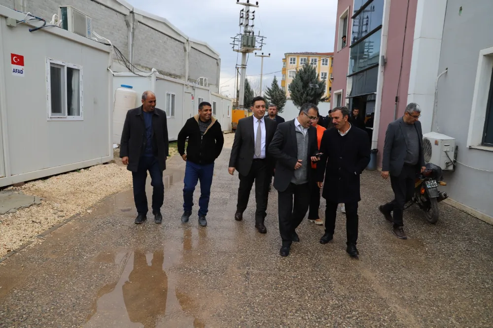 Solmaz Harran da sağlık çalışanları ile bir araya geldi