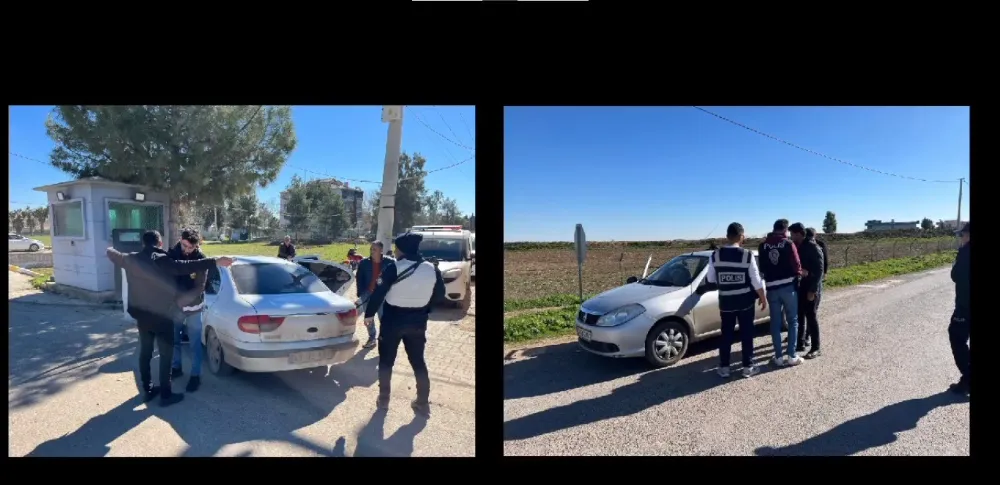 Narko uygulamasında 2 ruhsatsız silah ele geçirildi