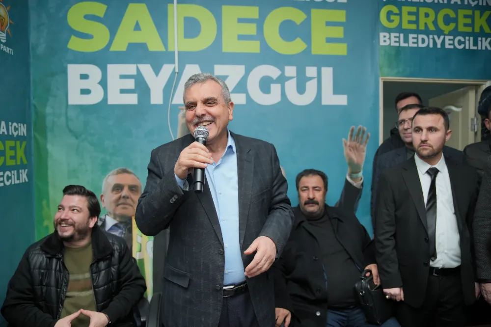 BEYAZGÜL, ‘’31 MART’TA SANDIKTAN BEYAZGÜLLER AÇACAK’’