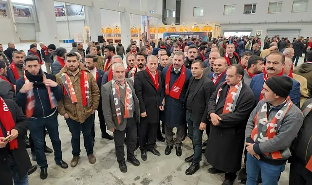 Erdoğan'a Karaköprü'de coşkulu karşılama