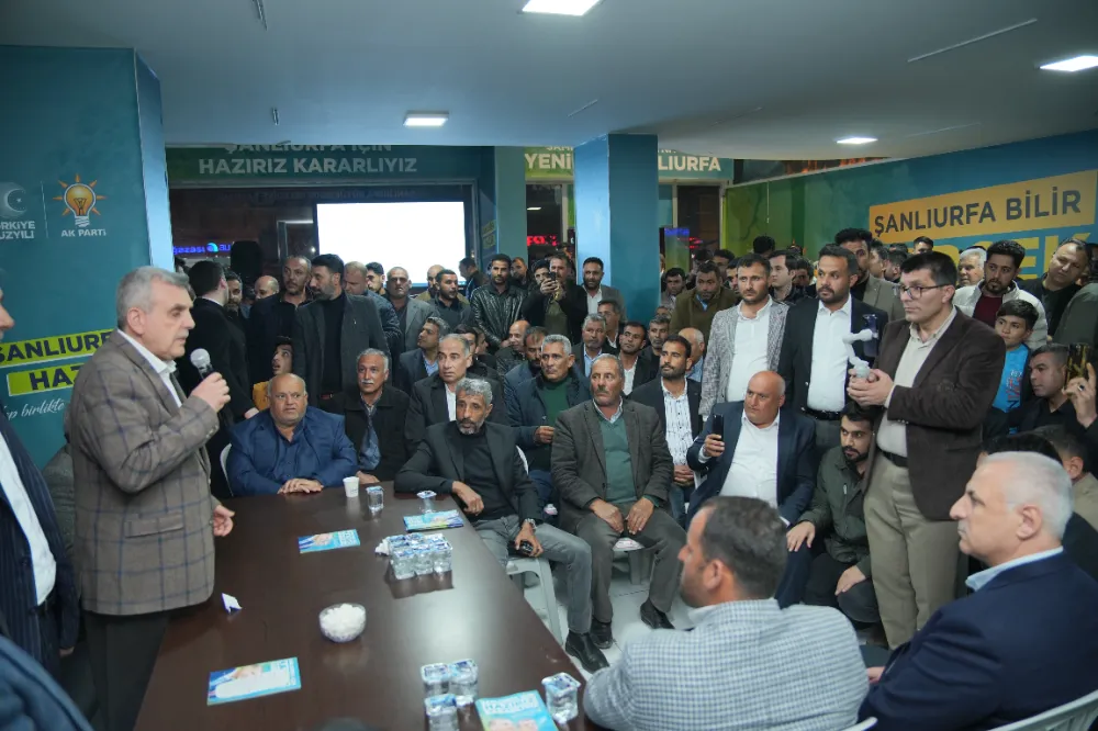 BEYAZGÜL, “ŞANLIURFA 31 MART’TA ‘İSTİKRAR SÜRSÜN, ŞANLIURFA BÜYÜSÜN’ DİYECEKTİR”