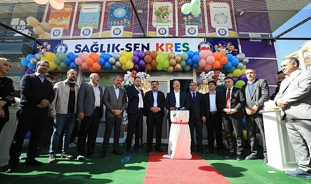 Sağlık-Sen ilk kreşi Urfa'da açtı