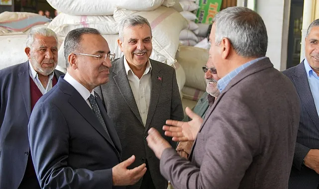 Beyazgül ve Bozdağ'dan Şireciler ve Fıstıkçılar esnafı ziyareti