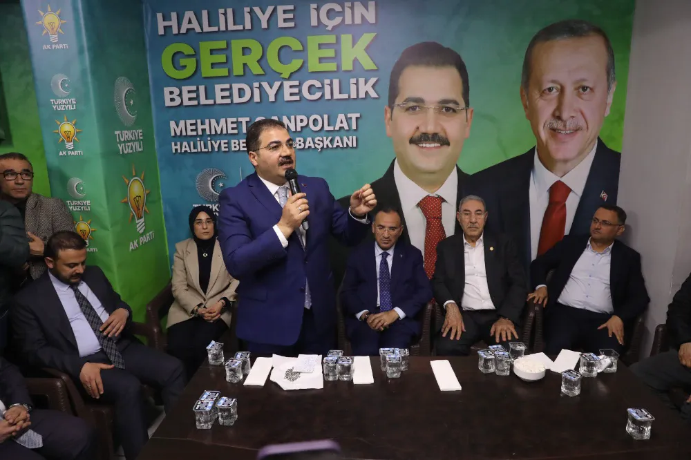 CANPOLAT: BİZ SAHADA ARI GİBİ HARIL HARIL ÇALIŞIYORUZ