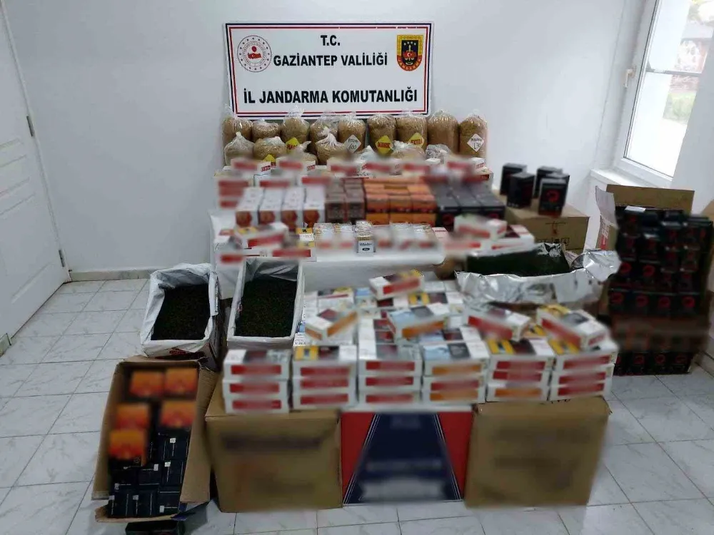 1 milyon 317 bin liralık kaçak malzeme ele geçirildi: 6 gözaltı