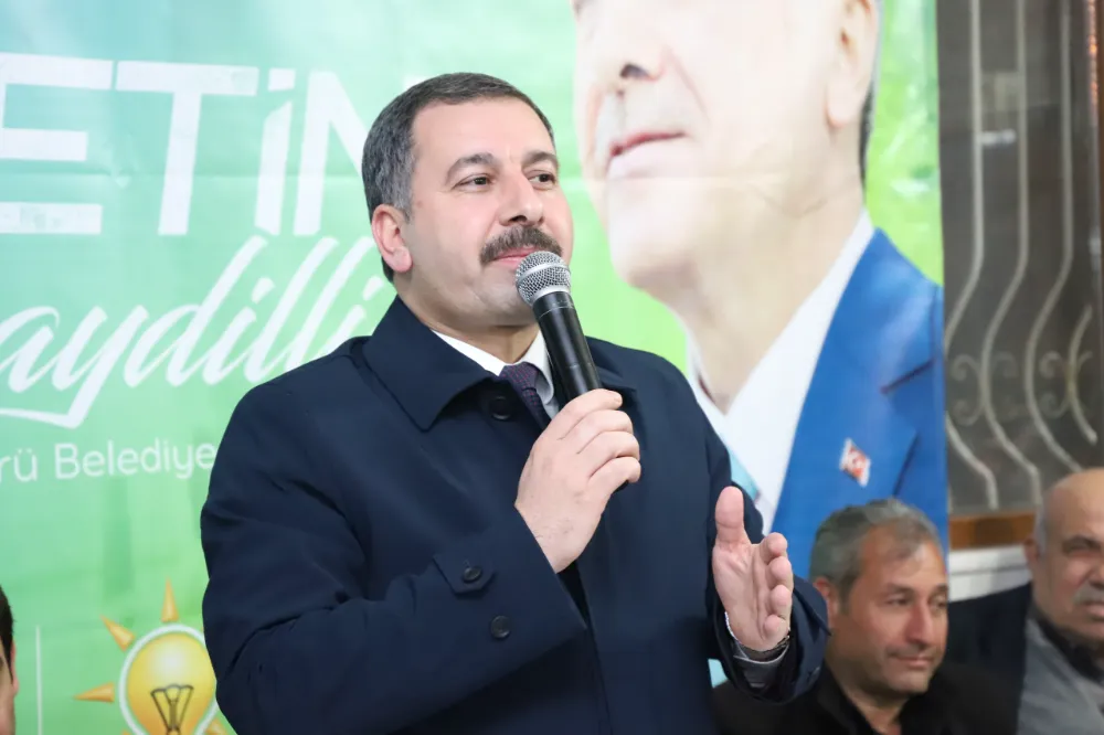 Baydilli'ye miting gibi ev toplantısı