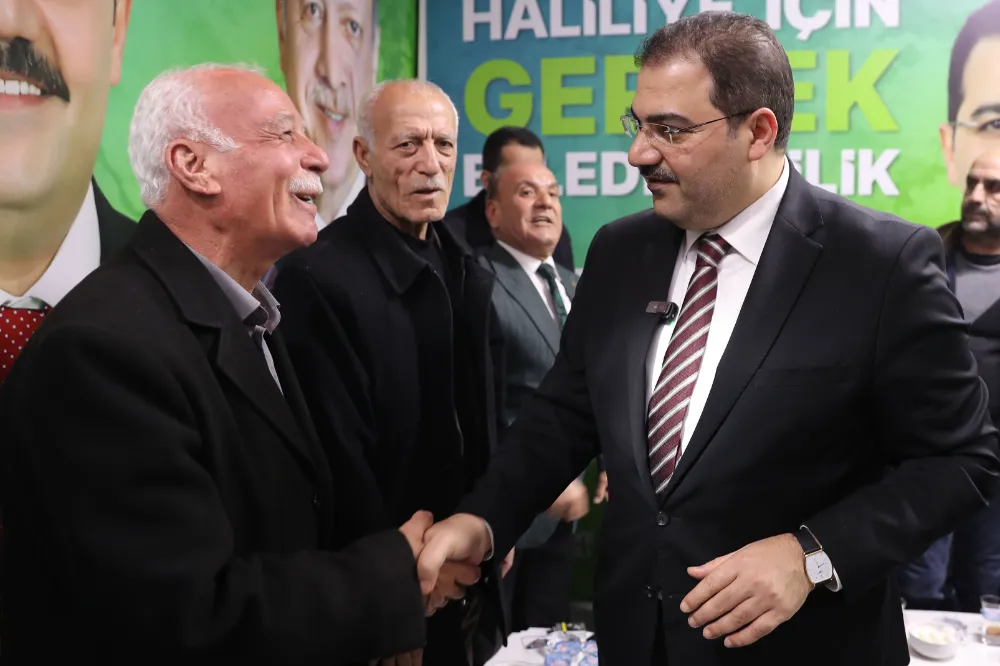 Canpolat: Bizler Haliliye'nin hizmetkarlarıyız