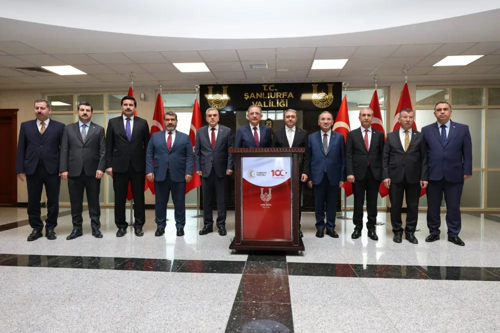 Bakan Özhaseki Urfa’da
