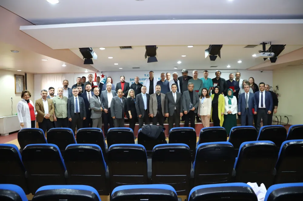 Sağlığa Adanmış 25 yıla plaket