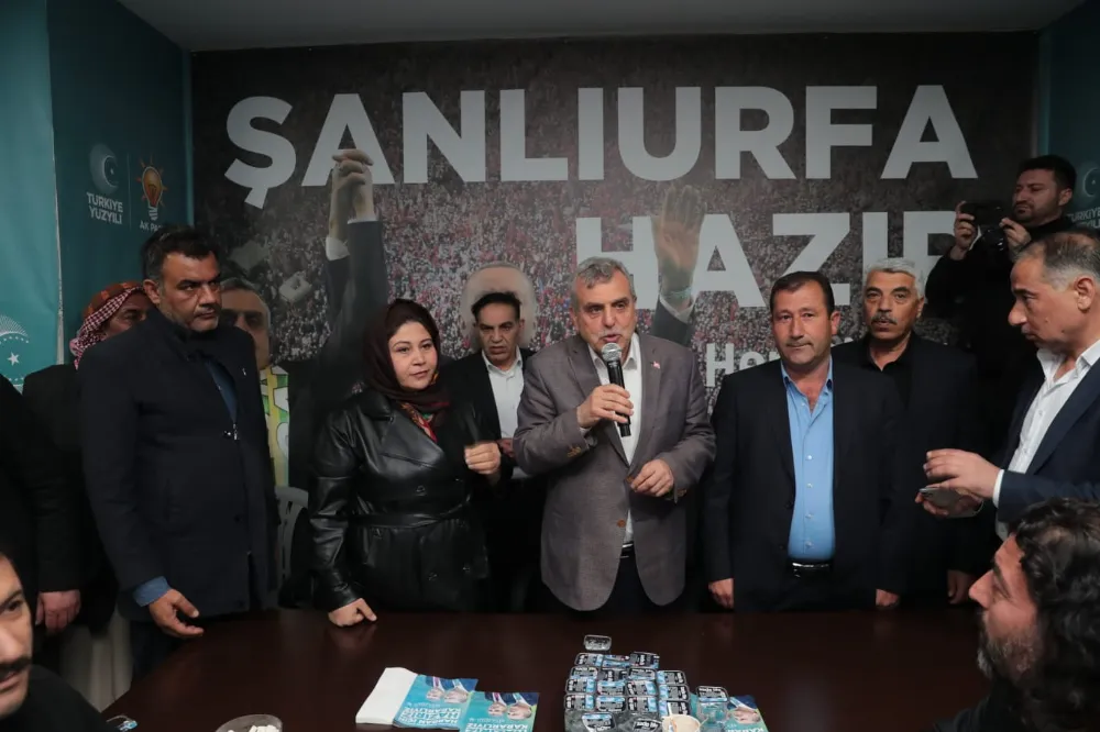 İSTİKRARIN ADAYI BEYAZGÜL’ÜN SEÇİM OFİSİ BULUŞMALARI ŞÖLEN HAVASINDA GEÇİYOR