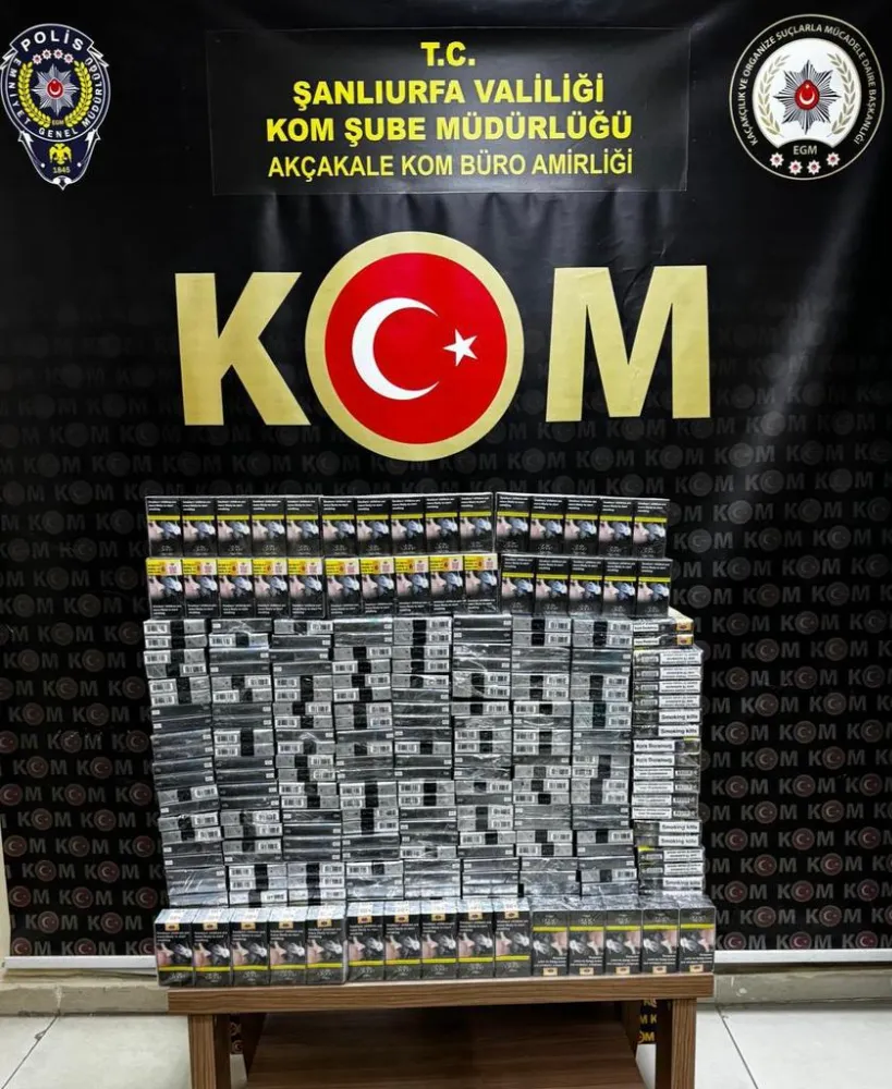 Emniyetten kaçak sigara operasyonu