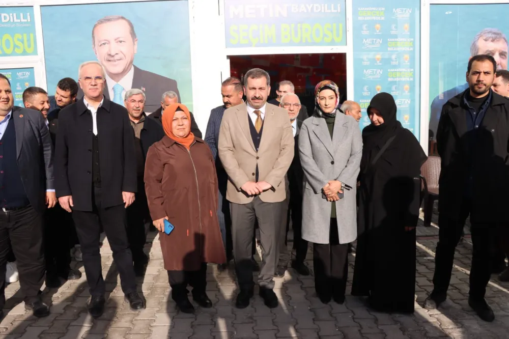 BAYDİLLİ SEYRANTEPE SEÇİM OFİSİNDE VATANDAŞLARLA BULUŞTU