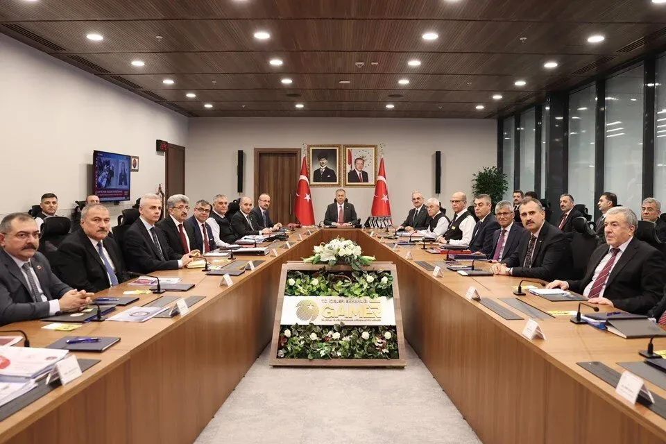İçişleri Bakanlığı’nda seçim güvenliği toplantısı