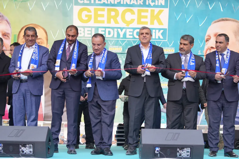 CEYLANPINAR’DA AK SEVDA SOKAKLARA TAŞTI