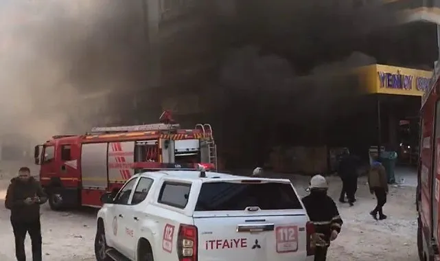 Urfa'da korkutan yangın