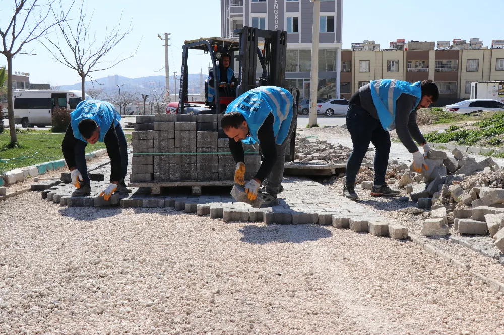 HALİLİYE BELEDİYESİNDEN 5 MAHALLEDE HUMMALI ÜSTYAPI ÇALIŞMASI