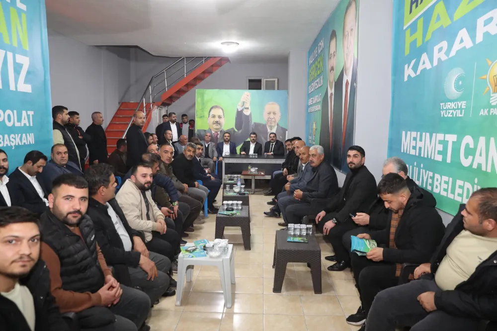 CANPOLAT’A SÜLEYMANİYE MAHALLESİNDEN TAM DESTEK