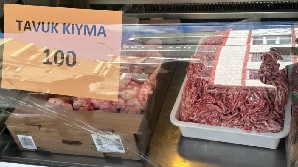 Tavuk kıyma artık kasap reyonlarına girdi