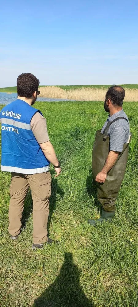 Urfa’da amatör balıkçılara ceza yağdı