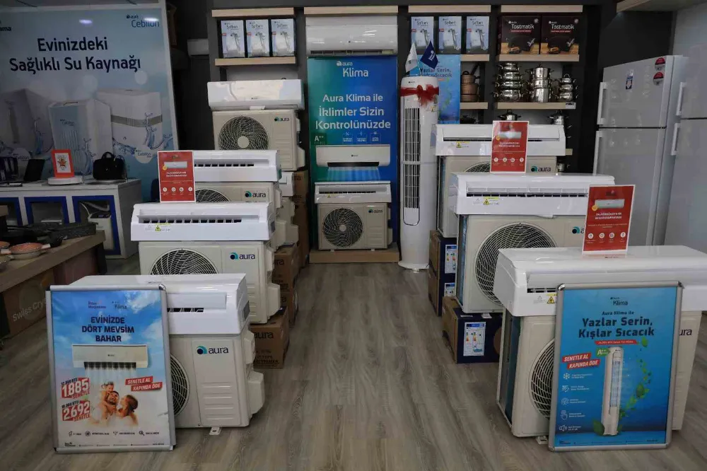 Sıcaklar arttı, klima satışları başladı