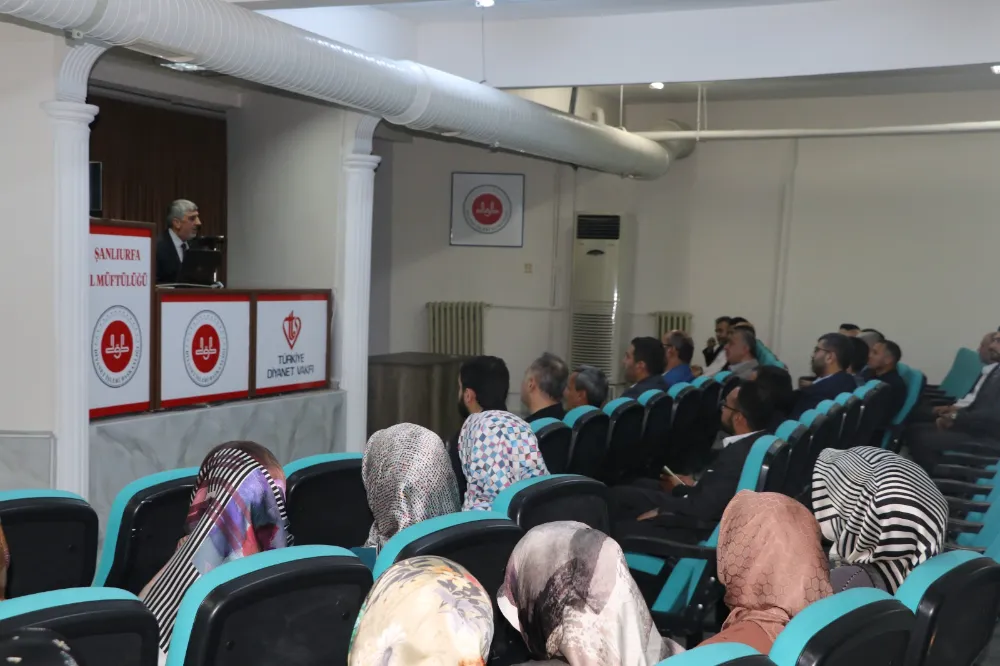 Müftülük personeline hac semineri
