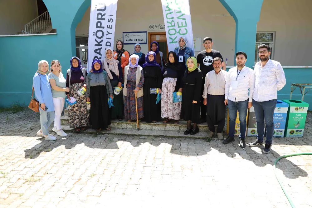 KARAKÖPRÜ KIRSALINDA KADINLARA SAĞLIK VE GERİ DÖNÜŞÜM   EĞİTİMİ