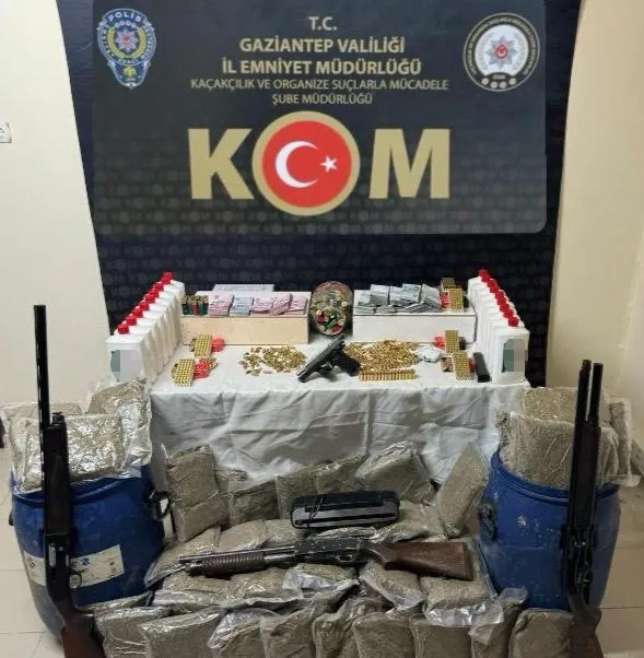 Uyuşturucu ve kaçak silah operasyonu: 1 tutuklama