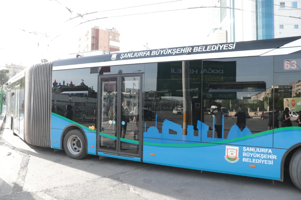 ŞANLIURFA’DA TOPLU TAŞIMA 23 NİSAN’DA ÜCRETSİZ