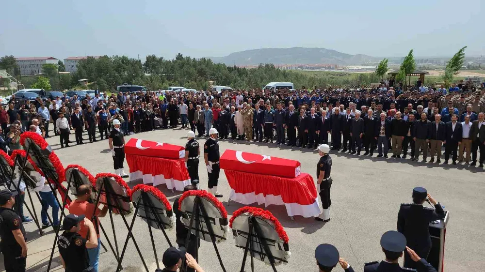 Şehit polisler için tören düzenlendi
