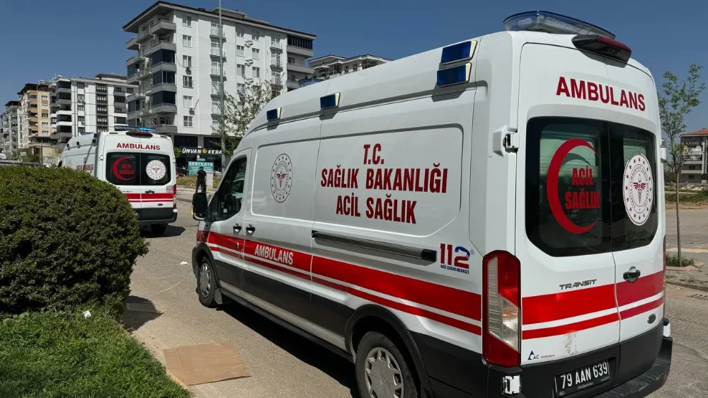 Motosiklet kazası: 2 yaralı