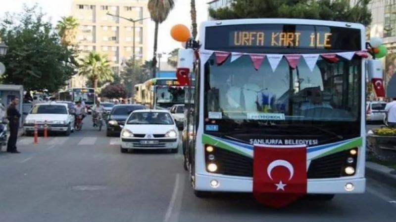 Urfa'da toplu taşıma bayramda ücretsiz olacak mı?