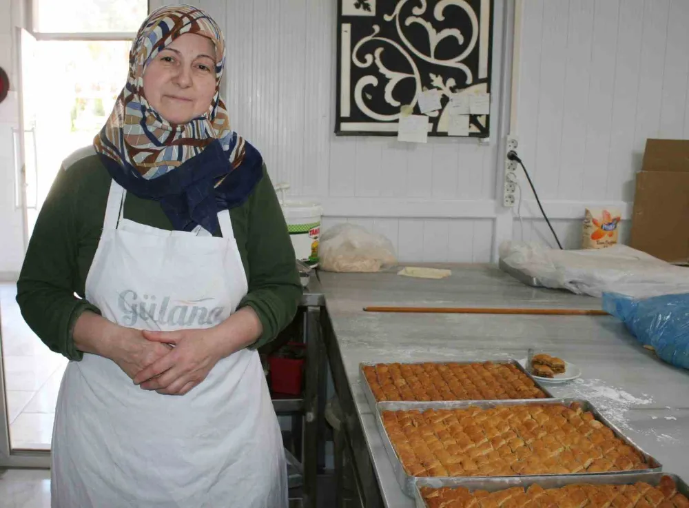 Bayram öncesi ev baklavalarına yoğun ilgi
