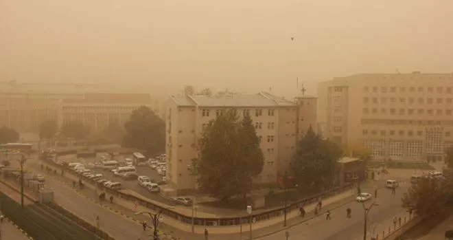 Şanlıurfa, toz taşınımının etkisinde