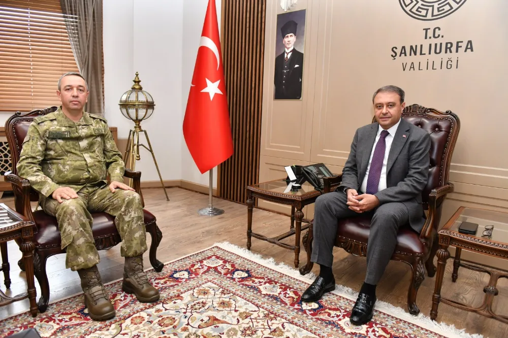 20. Zırhlı Tugay Komutandan Vali Şıldak'a ziyaret