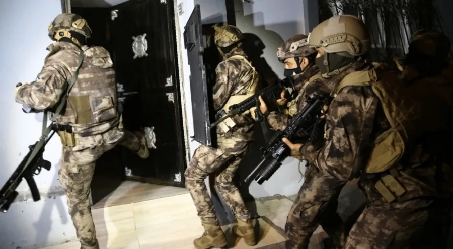 Bursa merkezli Urfa dahil 13 ilde Mahzen-46 Operasyonları!