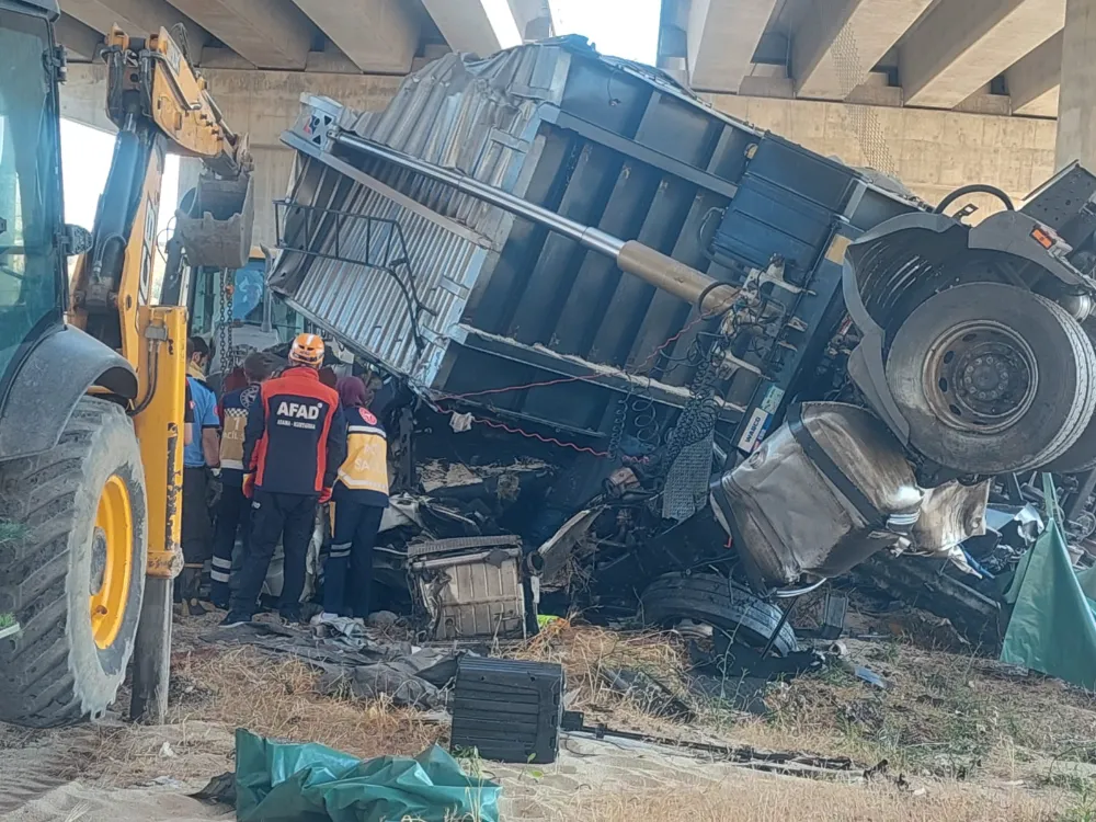 Urfa’da viyadük faciası: 2 ölü