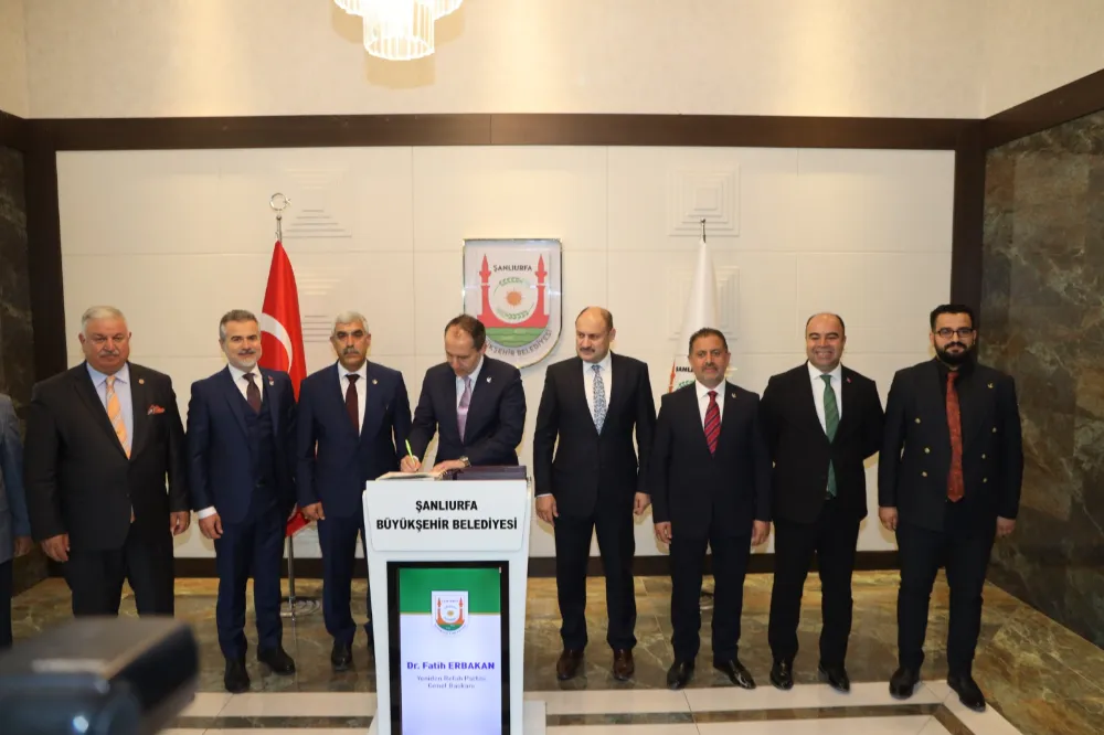 Erbakan'dan Şanlıurfa'ya teşekkür ziyareti