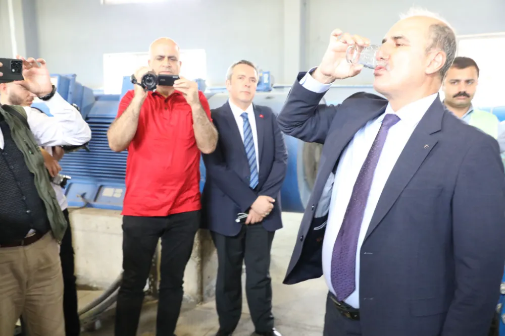 ŞUSKİ GENEL MÜDÜRÜ İZOL, ‘’İÇME SUYUNDA İNSAN SAĞLIĞINI ETKİLEYECEK BİR DURUM SÖZ KONUSU DEĞİLDİR’’