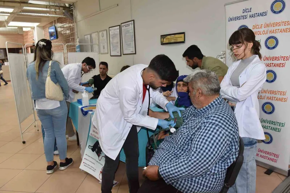 17 Mayıs Dünya Hipertansiyon Günü’nde bilgilendirme yapıldı
