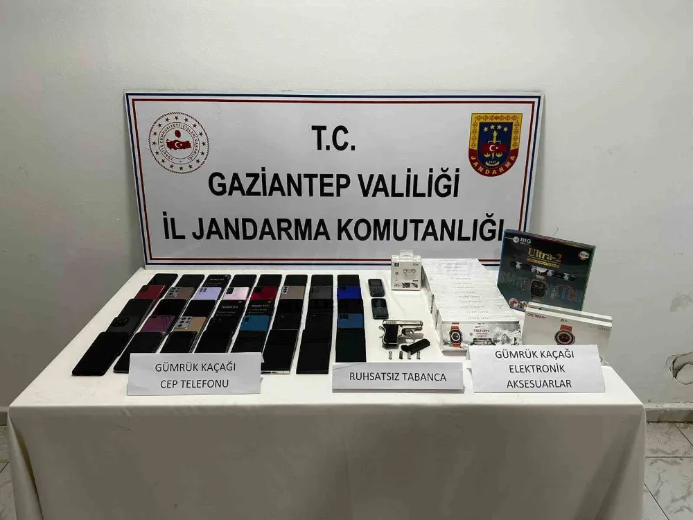 2 milyon TL değerinde kaçak telefon ele geçirildi