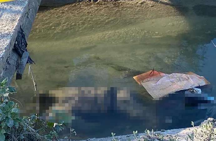 Sulama kanalında ceset bulundu