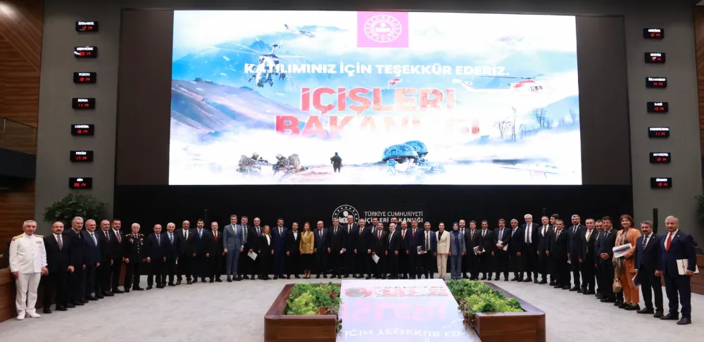 Yerlikaya, Doğu ve Güneydoğu Anadolu bölgesinin milletvekilleriyle bir araya geldi